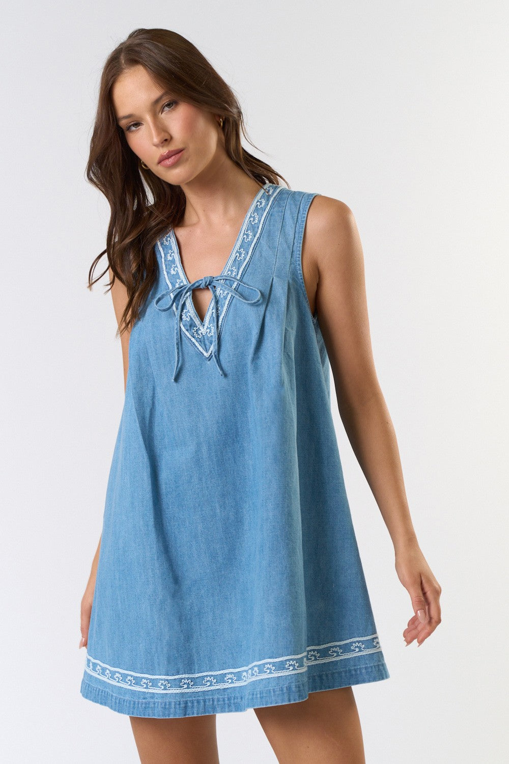 Hazle Denim Dress