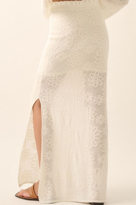 Daisy Knit Skirt