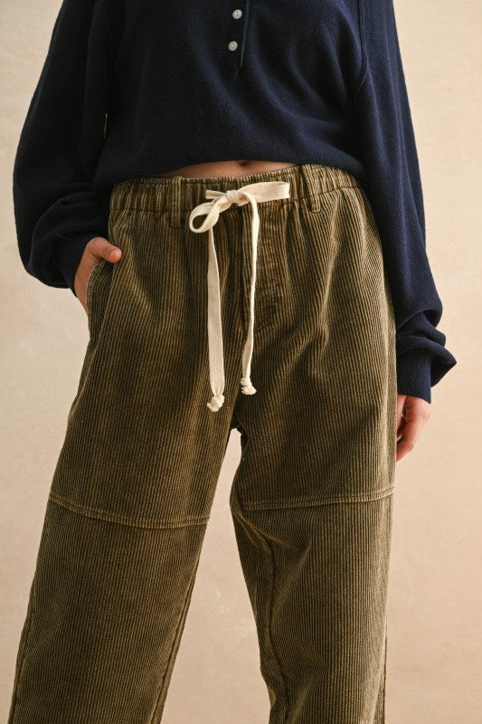 Autumn Corduroy Pants