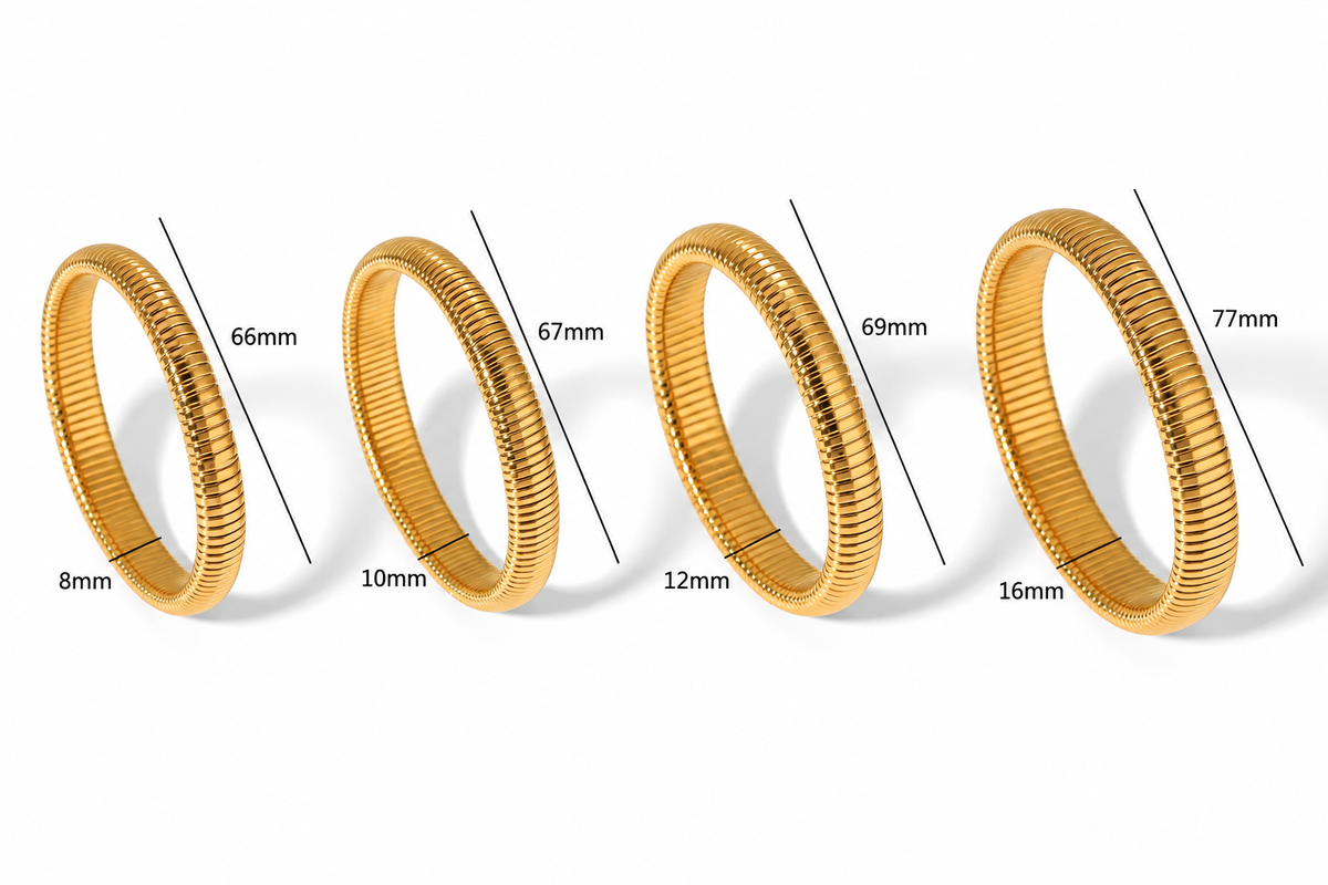 Classic Ribbed Bangle