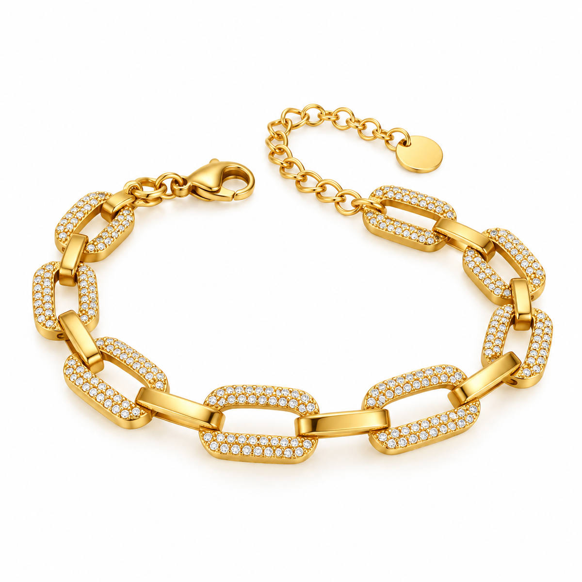 Pavé Link Bracelet