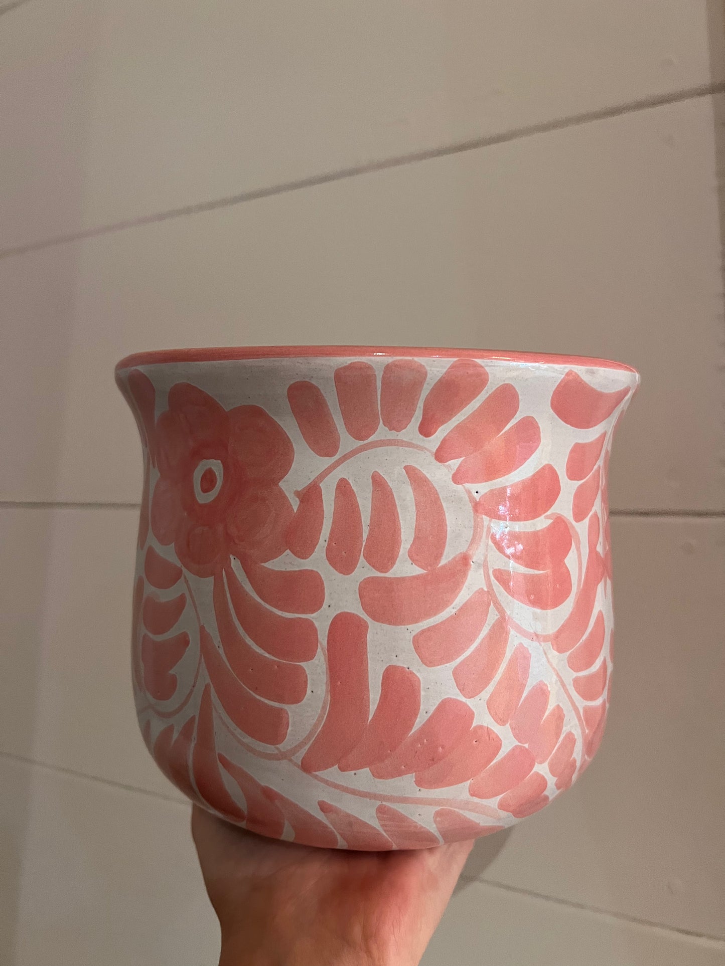 Pink Talavera Pots