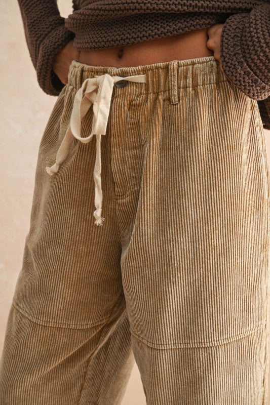 Autumn Corduroy Pants