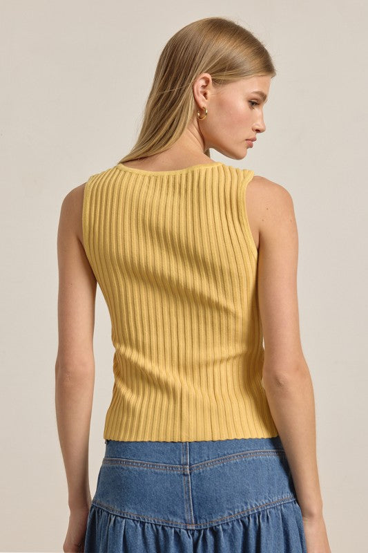 Yellow Knit