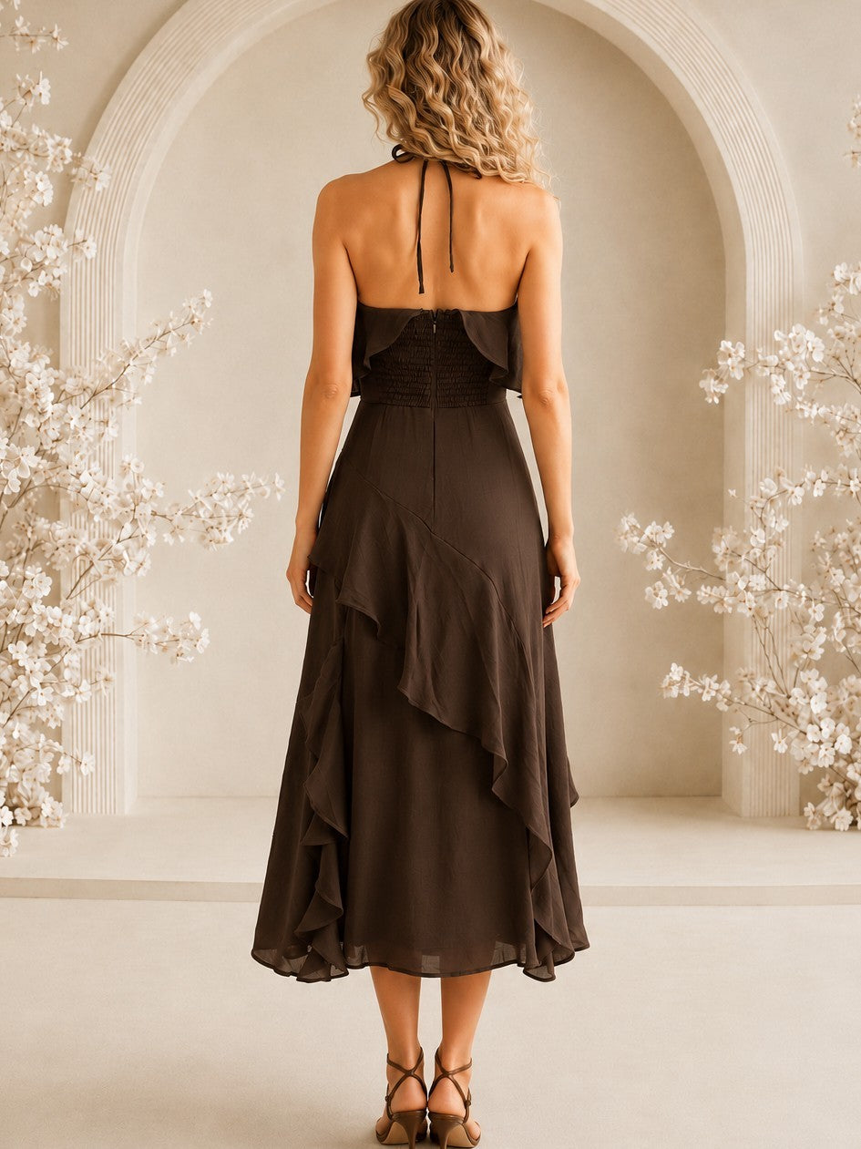 Hazel Ruffle Dress