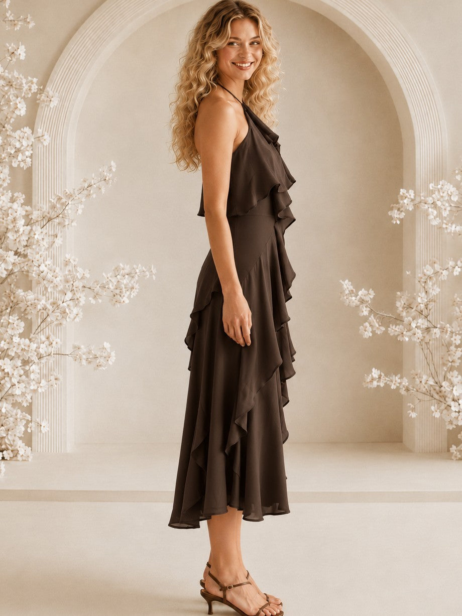 Hazel Ruffle Dress