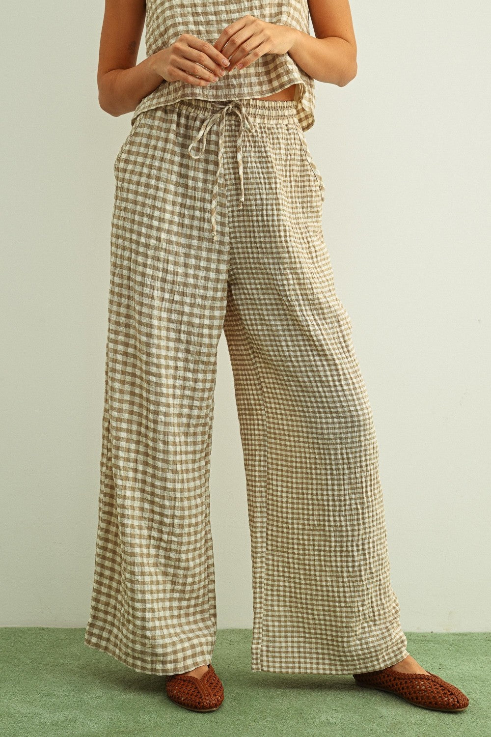 Bolboa Gingham Pants