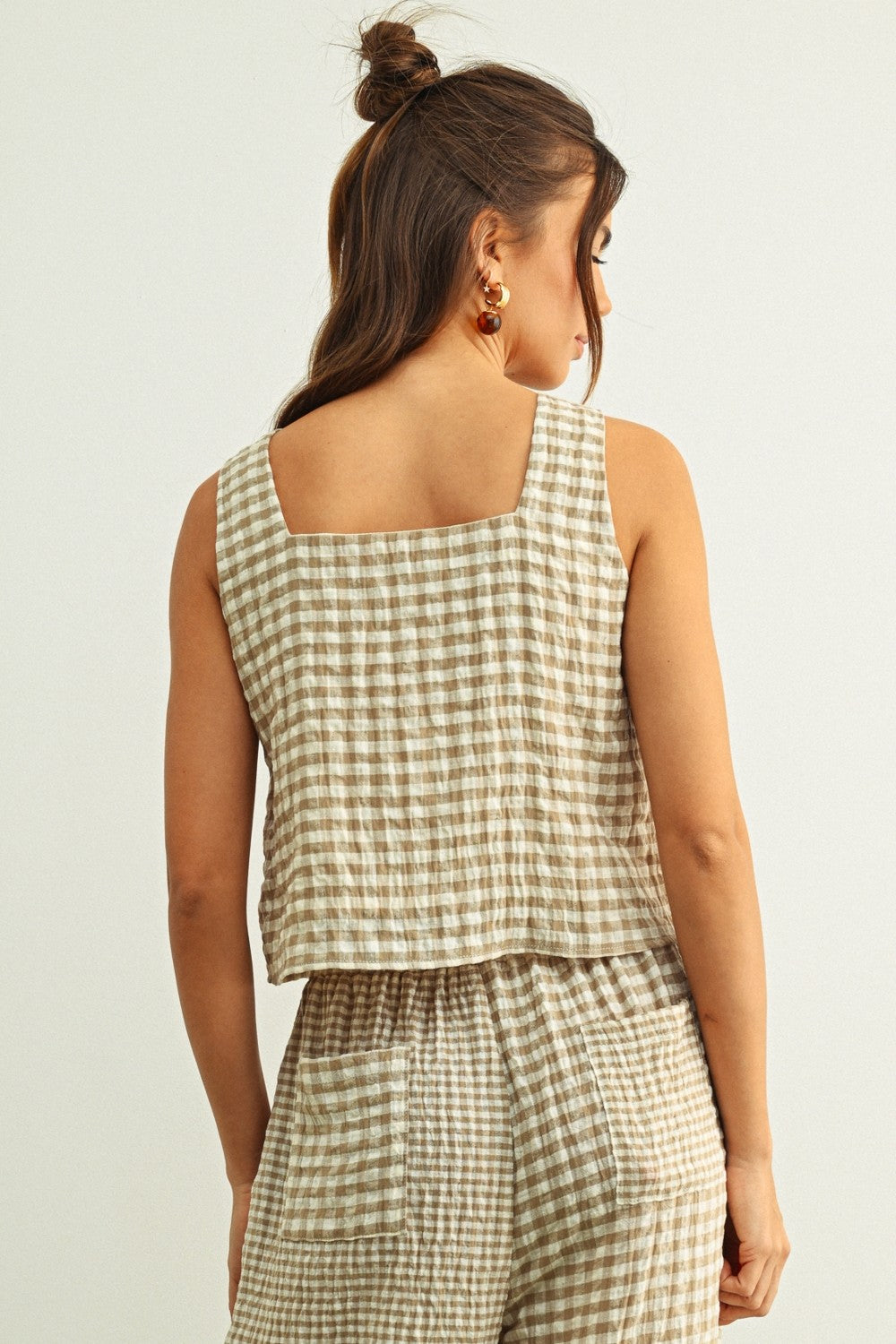Balboa Gingham Top