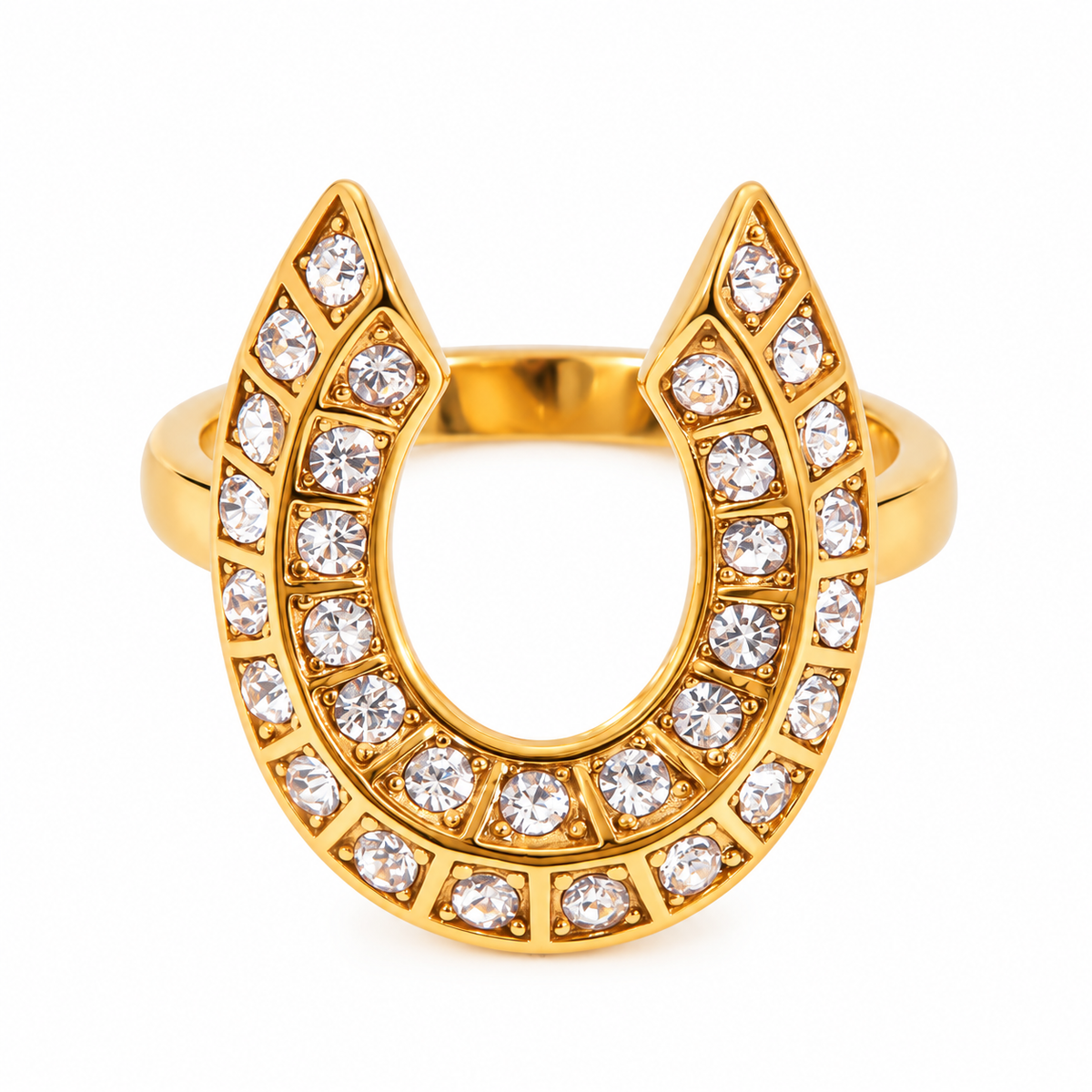 Lucky Horseshoe Ring