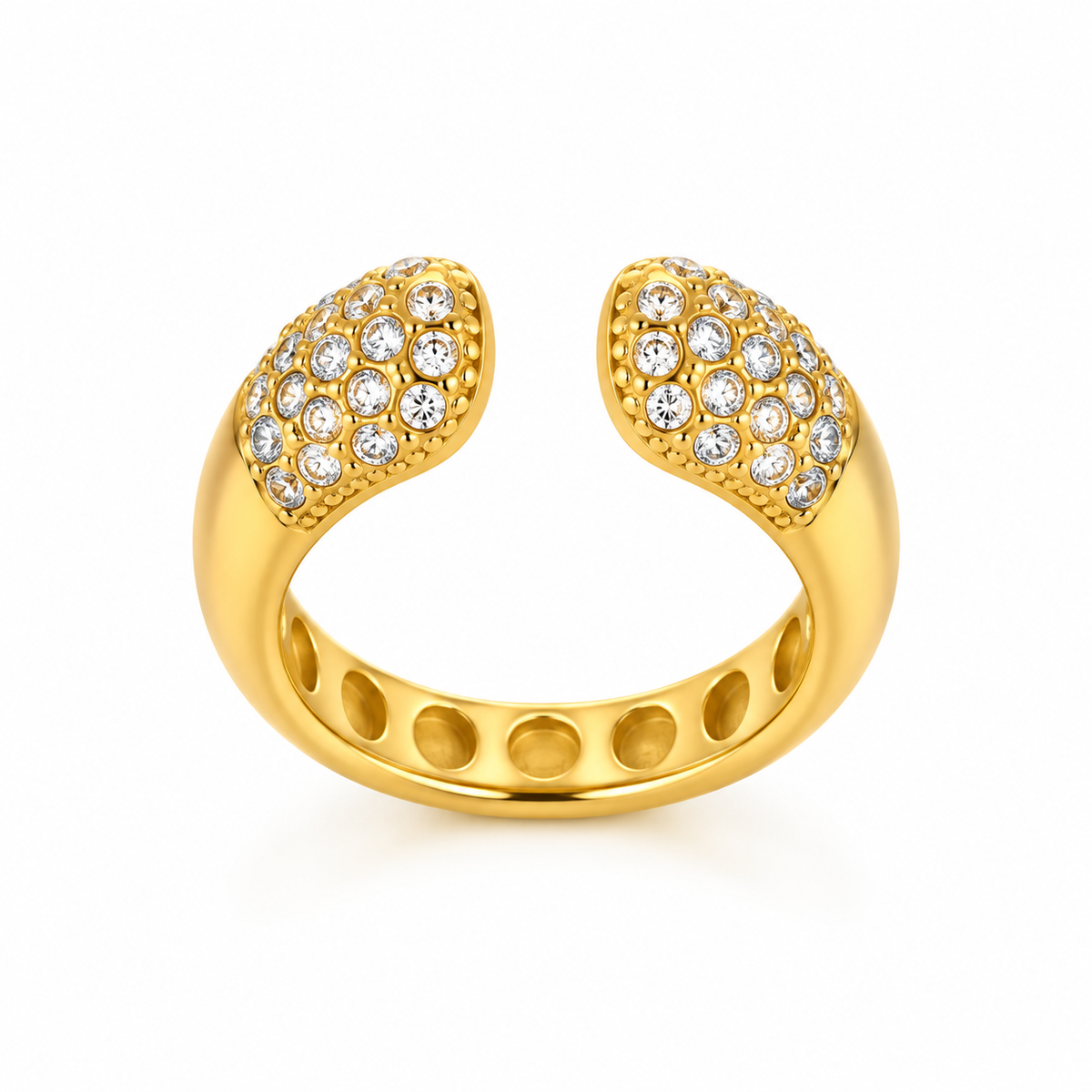 Pavé Cuff Ring