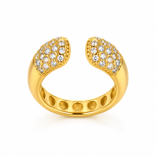 Pavé Cuff Ring