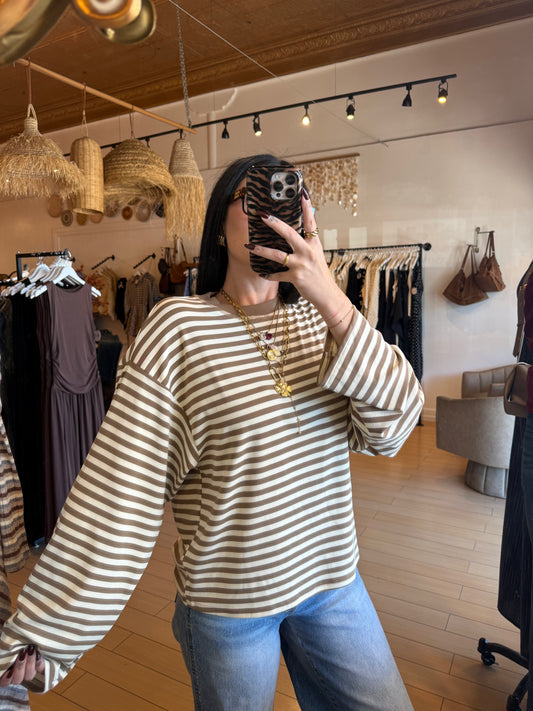 Easy Stripe Long Sleeve