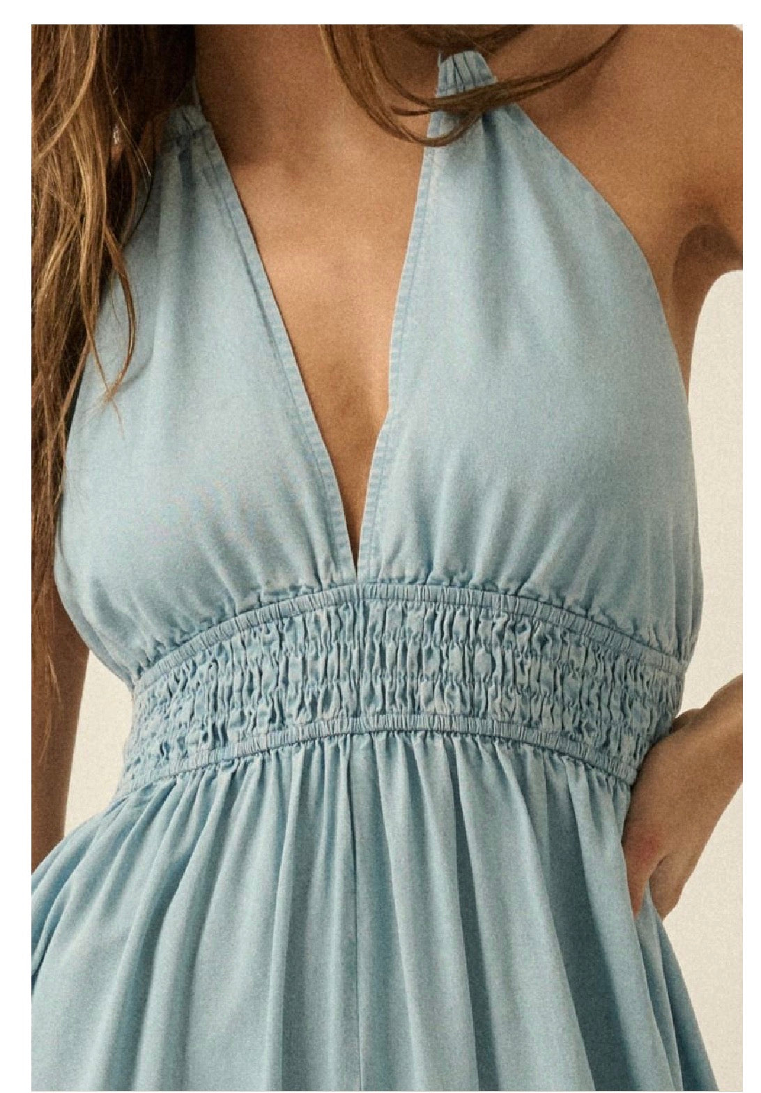 Chambray Maxi