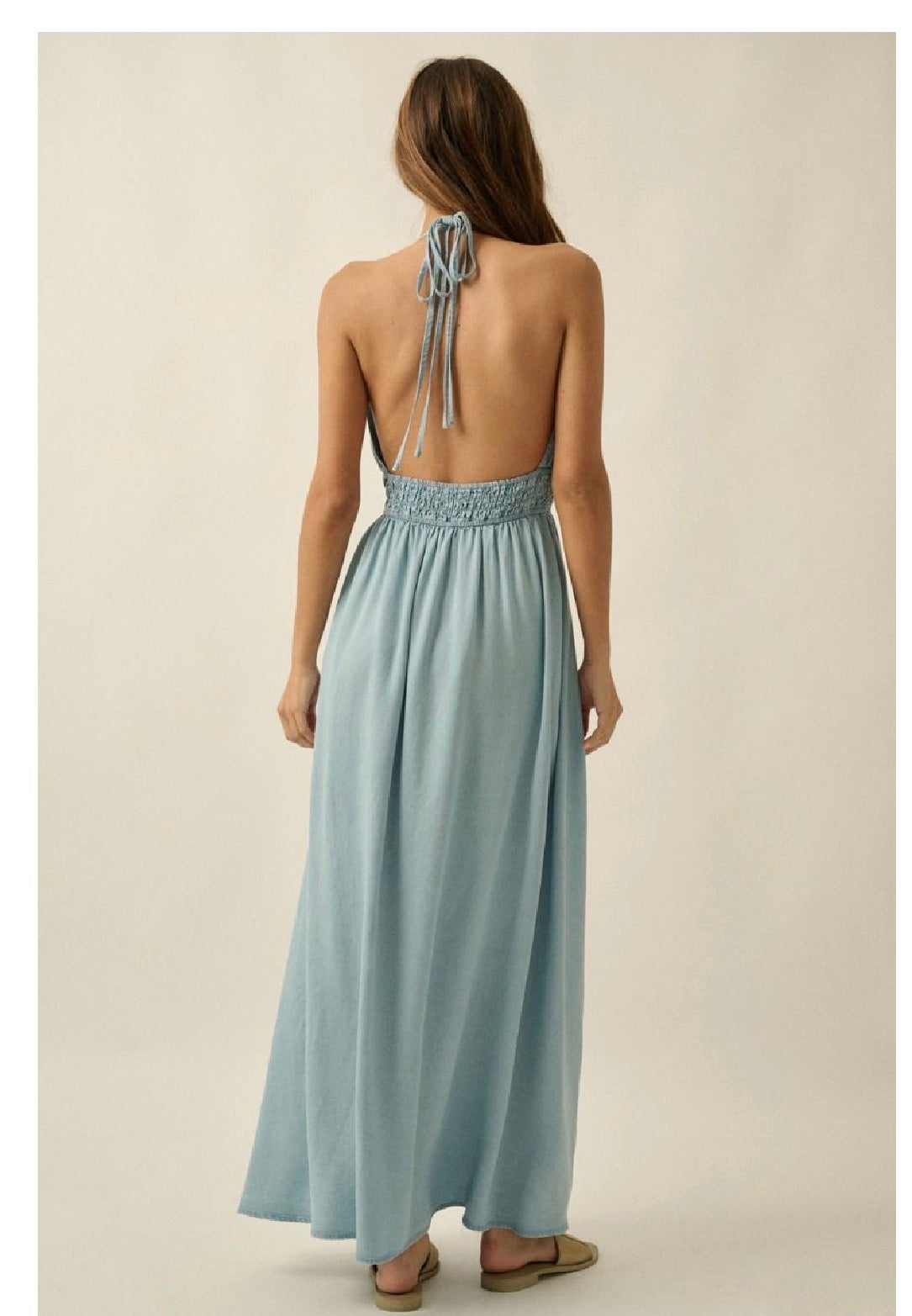 Chambray Maxi