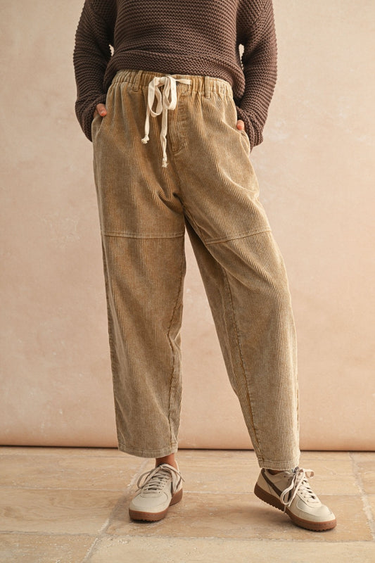 Autumn Corduroy Pants
