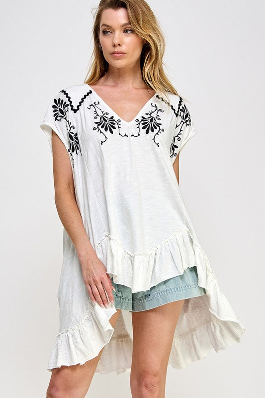 Oceanside Flowy Top