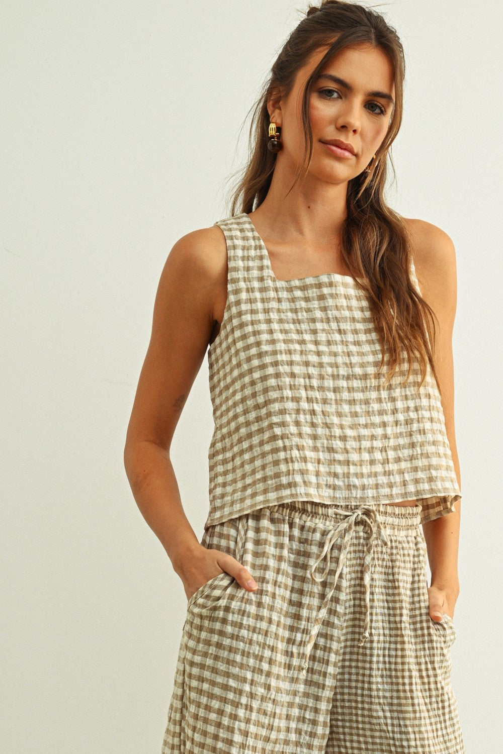 Balboa Gingham Top
